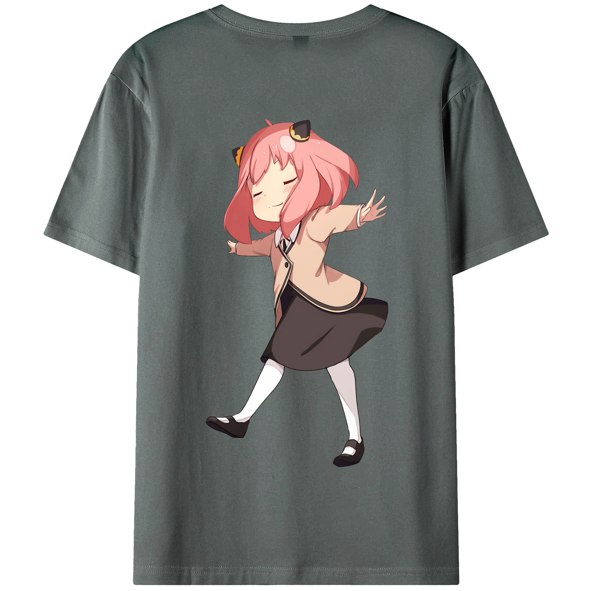 （画像用） SPY×FAMILY间谍家家酒 綿100％半袖Tシャツ（背面プリント）